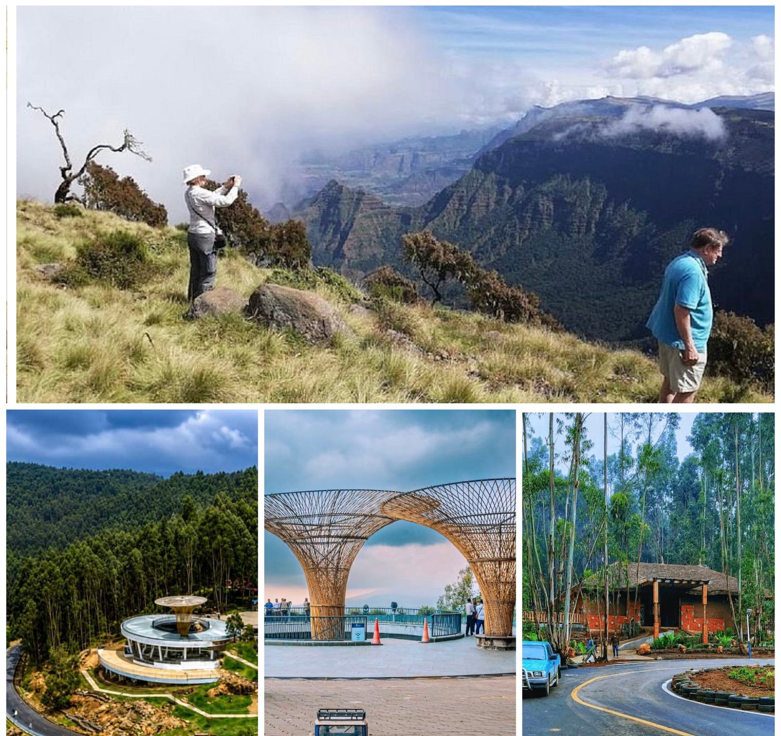 Entoto mountain and views in Addis Ababa