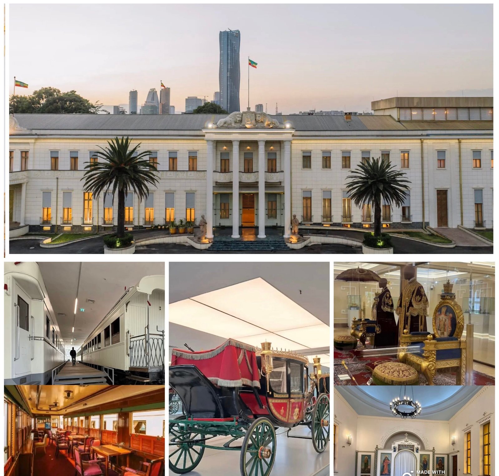 National Palace in Addis Ababa